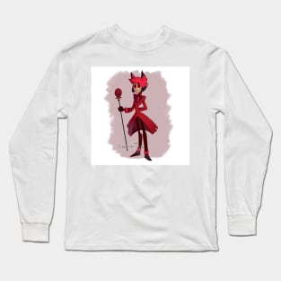 Alastor Hazbin Hotel Long Sleeve T-Shirt